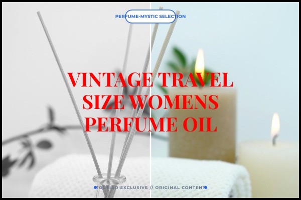 vintage travel size womens perfume oil